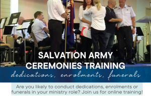 The Salvation Army Ceremonies Training