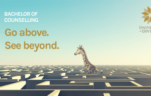 Go above and see beyond with University of Divinity's Bachelor of Counselling