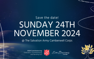 Save the Date - Officer Commissioning 2024