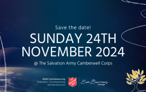 Save for Date - Officer Commissioning 2024