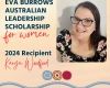 2024 Eva Burrows Leadership Scholarship Recipient