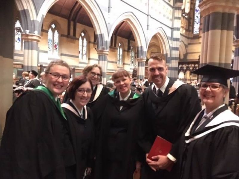 Graduates at the University of Divinity 2019 Graduation Ceremony