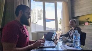 BJ & Bethany Baillie in hotel quarantine