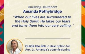 Auxiliary Lieutenant Amanda Pethybridge